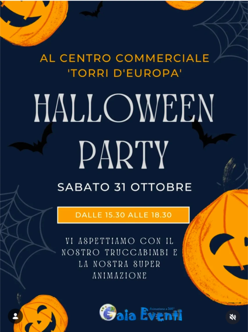 Halloween Party alle Torri d'Europa