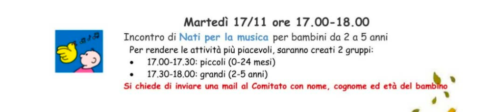 Nati per la Musica - Biblioteca "Il Tram dei Libri"